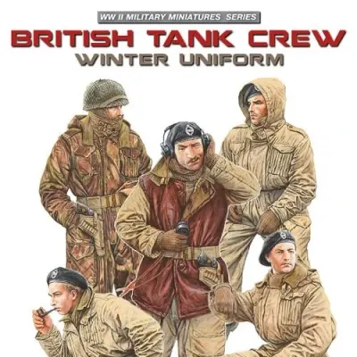 British Tank Crew Winter Uniform Model Kit