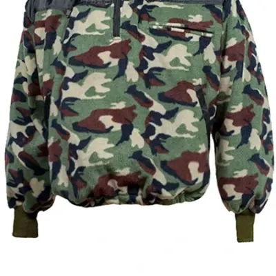 Gilet anorak en polaire