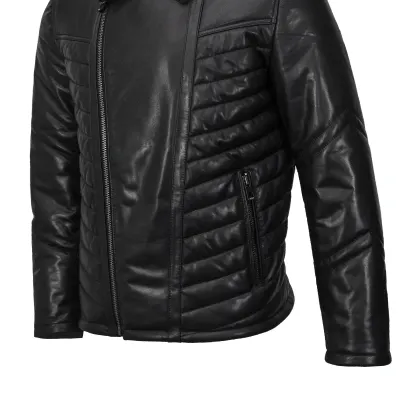 メンズ デミシーズン レザージャケット MK/17-19K Vegital