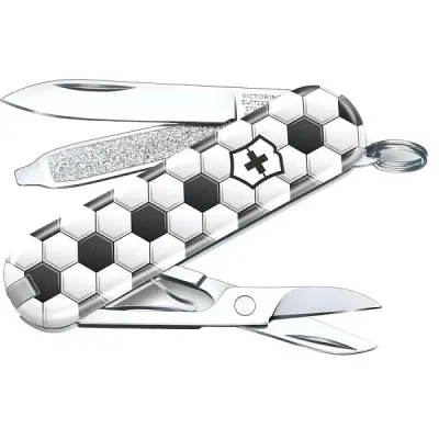 Cuchillo de bolsillo Victorinox Classic 2020 Edición Limitada Mundo del Fútbol 58mm