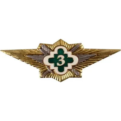 见习警员三级金属徽章