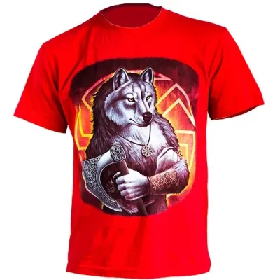 Wise Wolf Kolovrat T-Shirt