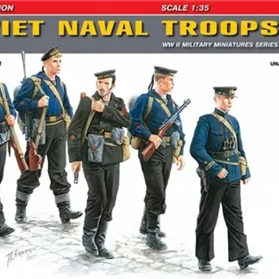 Soviet Naval Infantry Assembly Model - Special Edition