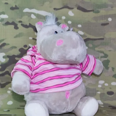 Soft Plush Toy "Hungry Hippo Jorik"