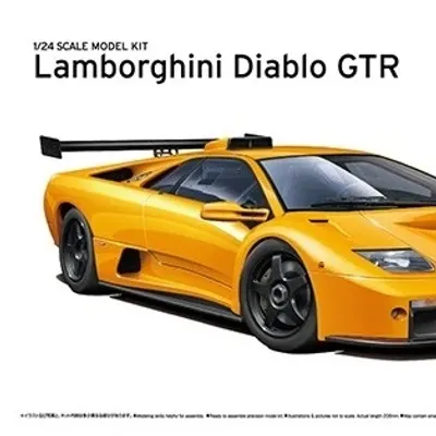 Modèle d'assemblage Lamborghini Diablo GTR