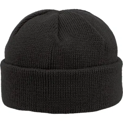 Chapeau tricoté noir Spire
