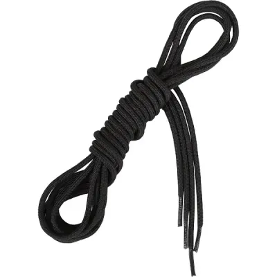 Lazos para Botas Negros 160cm Par