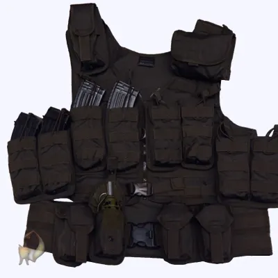 Vest "TANK" Olive Modular Load Bearing Set
