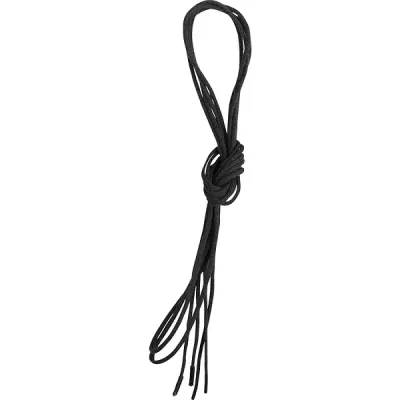 Lazadas Militares Negras Entrelazadas 140cm