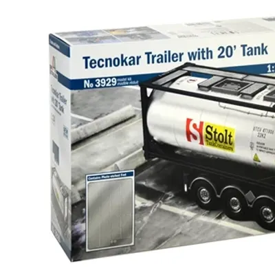 Kit de modèle TECNOKAR TRAILER avec remorque de 20' TANK