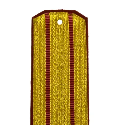 Rote Streifen-Rangabzeichen für Militäruniformen