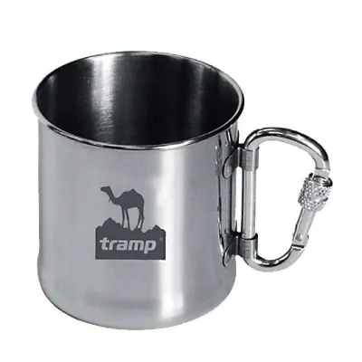 TRAMP TRC-012 300ml Stainless Steel Mug with Carabiner