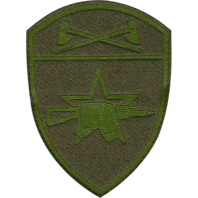 Patch d'avant-bras Special Forces Rosgvardia avec Velcro - Camouflage champ olive