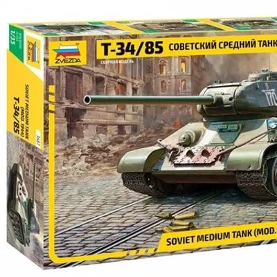 소련 중형 전차 T-34/85 스케일 모델
