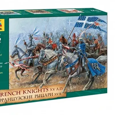 French Knights XV Century Assembly Model