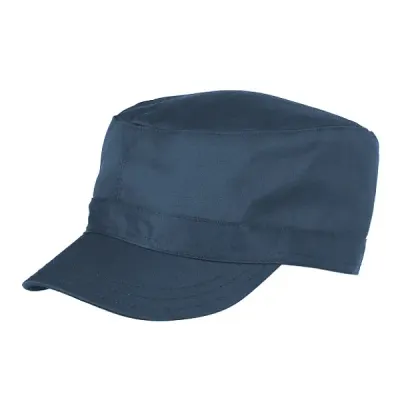 Sommerblauer Baumwollgemisch Kappe „Gretta“