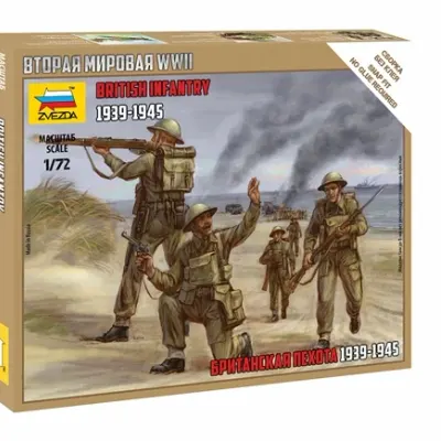 British Infantry 1939-1945 Collectible Model Kit
