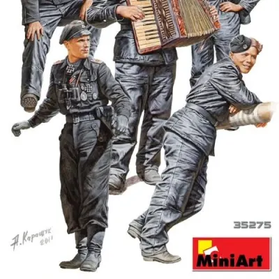 German Tank Crew Assembly Model (Normandy 1944) Special Edition