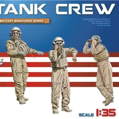 US Marine Corps Tank Crew Assembly Model