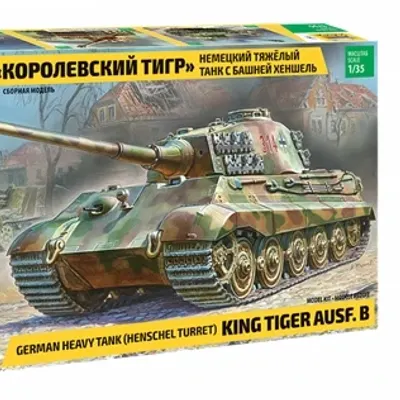 Deutscher Schwerer Panzer T-VIB "Königstiger" mit Henschel-Turm