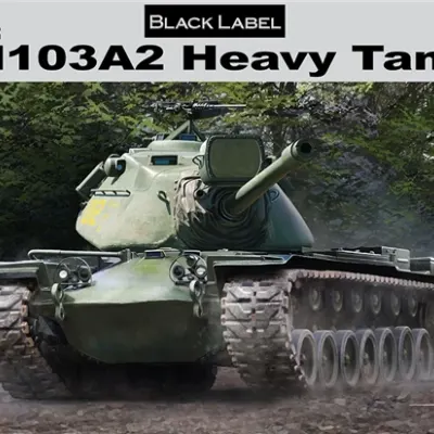 M103A2 중전차 조립 모델
