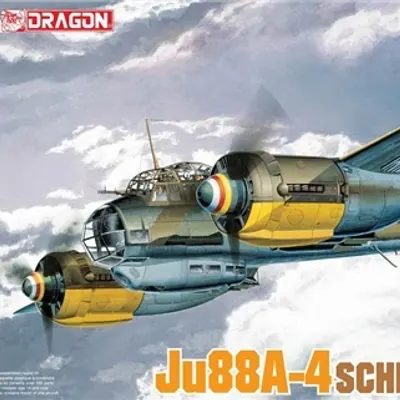 Сборная модель Самолет Ju88A-4 Schnell Bomber