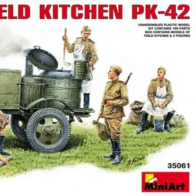Soviet Field Kitchen KR-42 Assembly Model