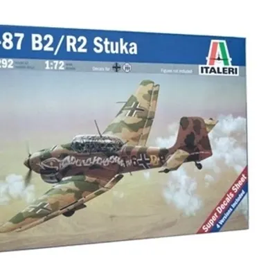 Modelo a escala Stuka Ju-87 B2/R2
