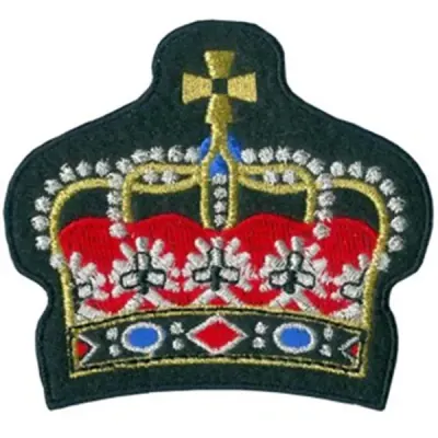 Patch thermique Couronne brodée - 14391161