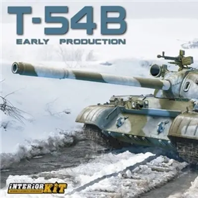 소련 중전차 T-54B 모델 키트 (내부 포함)