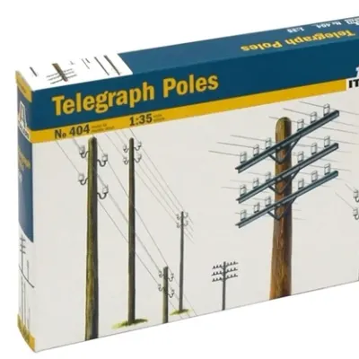 Telegraphenpfahl-Baugruppe Modell