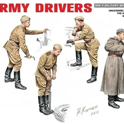 Red Army Drivers Assembly Model