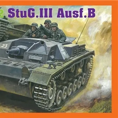 StuG III Ausf. B 자주포 플라스틱 모델 키트