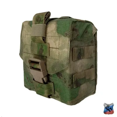 Poche universelle pour PKM 100 avec ceinture et boîte à munitions avec MOLLE, Velcro et Fastex