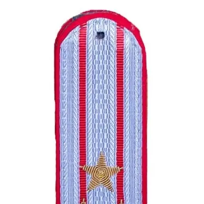 Boa d'épaule en laiton pour grade de colonel MVD