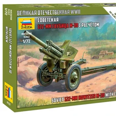 Soviet 122mm M-30 Howitzer Model Kit