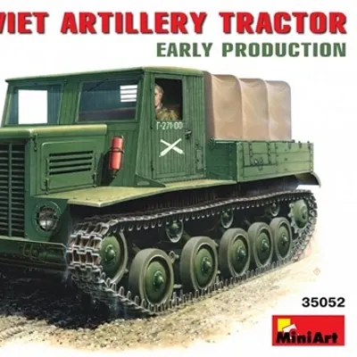 소련 포tractor Ya-12 조립 모델