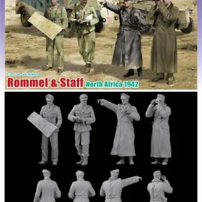 Rommel&s Headquarters Assembly Model