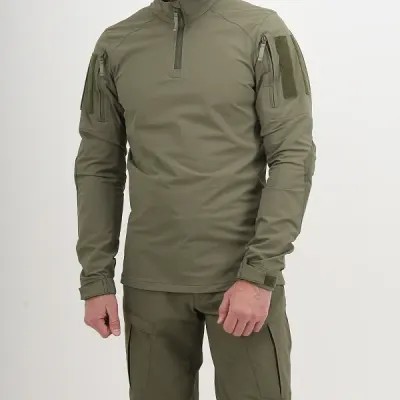 SP5 Taktisches Softshell-Hemd Olivenfarben