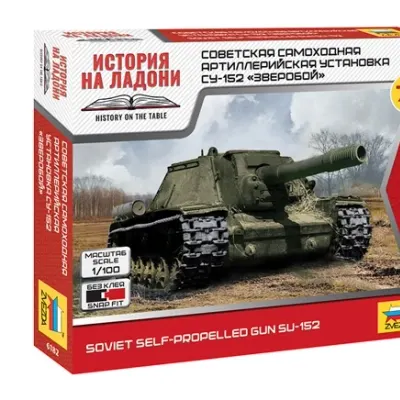 Soviet SU-152 "Zveroboy" Self-Propelled Artillery Model Kit