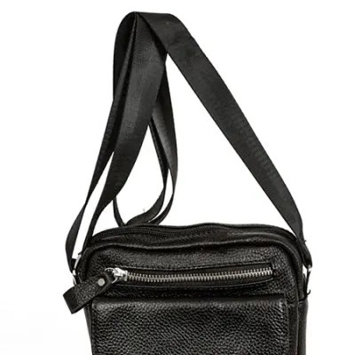 Men`s Leather Shoulder Bag FL 0076