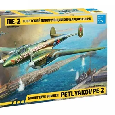 Pe-2 sowjetischer Sturzbomber Plastikmodellbaukasten