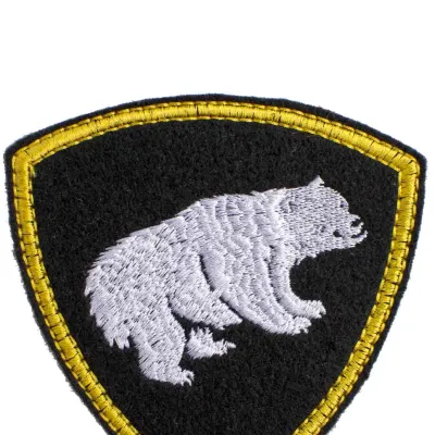 Patch brodé "Ours Sibérien" Insigne Militaire