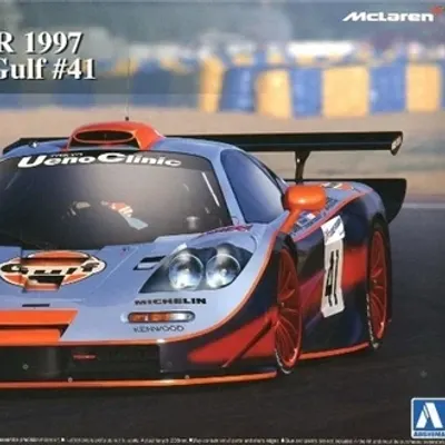 1997 McLaren F1 GTR Le Mans 24H Gulf #41 Scale Model