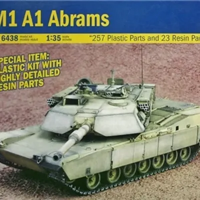 M1 A1艾布拉姆斯坦克组装模型