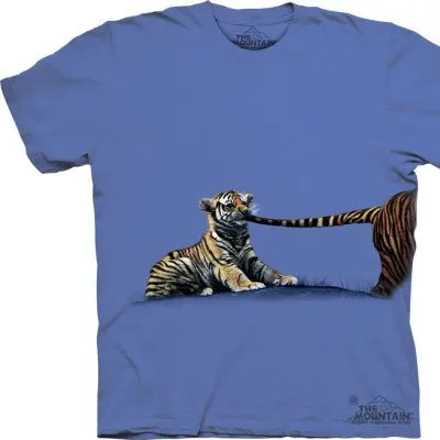 Niños T-Shirt de Arte con Tigre 15-2060 MOUNTAIN