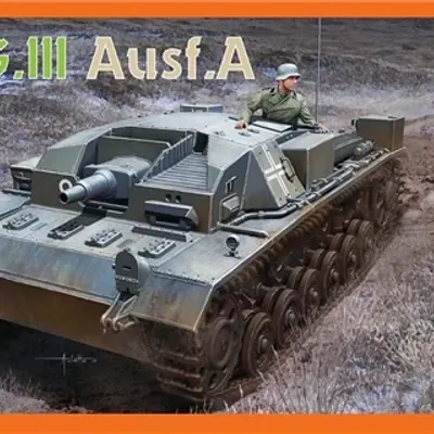 StuG III Ausf.A 자주포 모델 키트