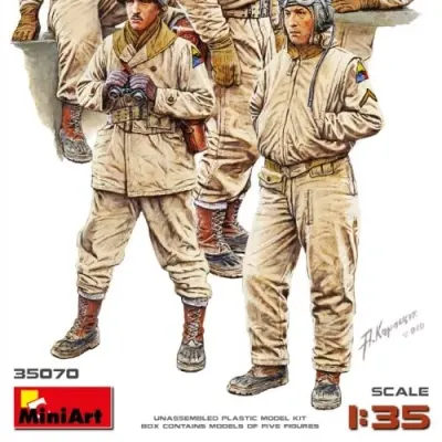 American Tank Crew Assembly Model (Europe)