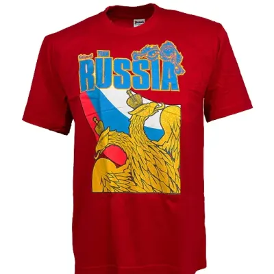 Russia Eagle Graphic T-Shirt