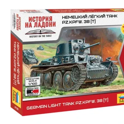 German Light Tank PZ.KPFW.38(T) Scale Model